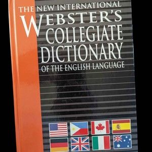 Websters Collegiate Dictionary International Encyclopedic Ed Hardcover School